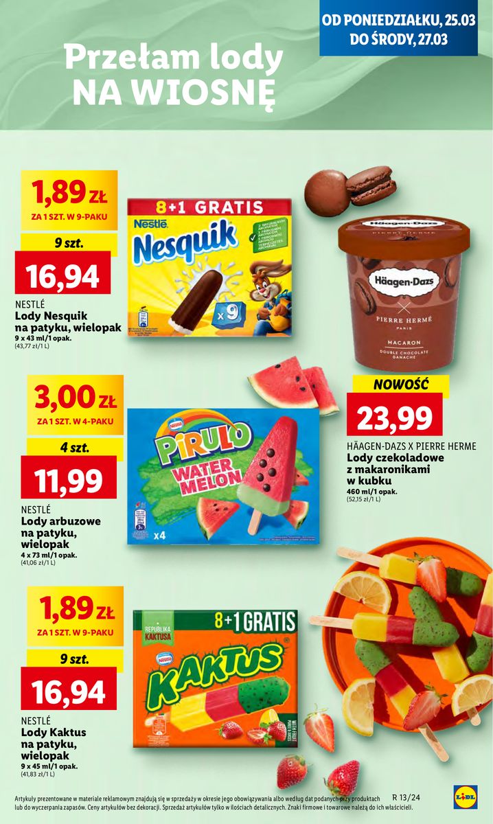 Gazetka OFERTA WAŻNA OD 25.03 DO 27.03