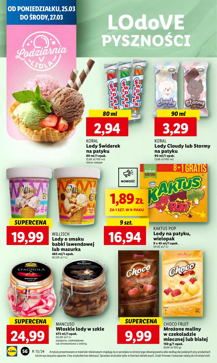 Gazetka OFERTA WAŻNA OD 25.03 DO 27.03