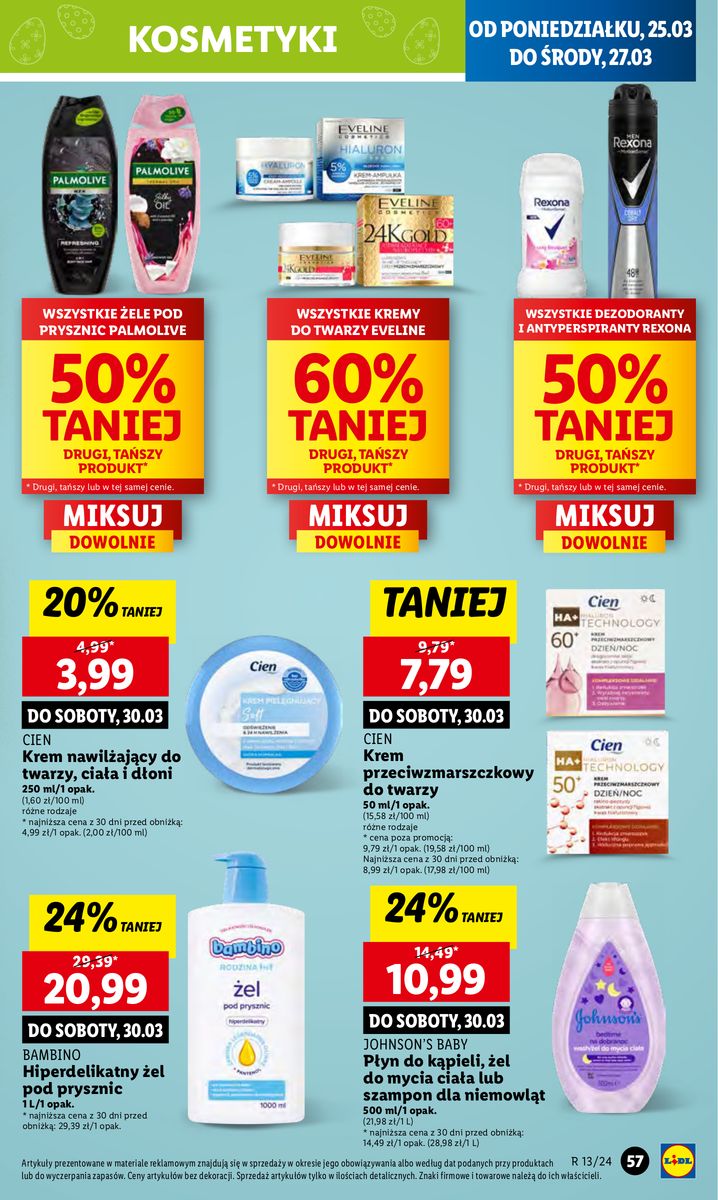 Gazetka OFERTA WAŻNA OD 25.03 DO 27.03