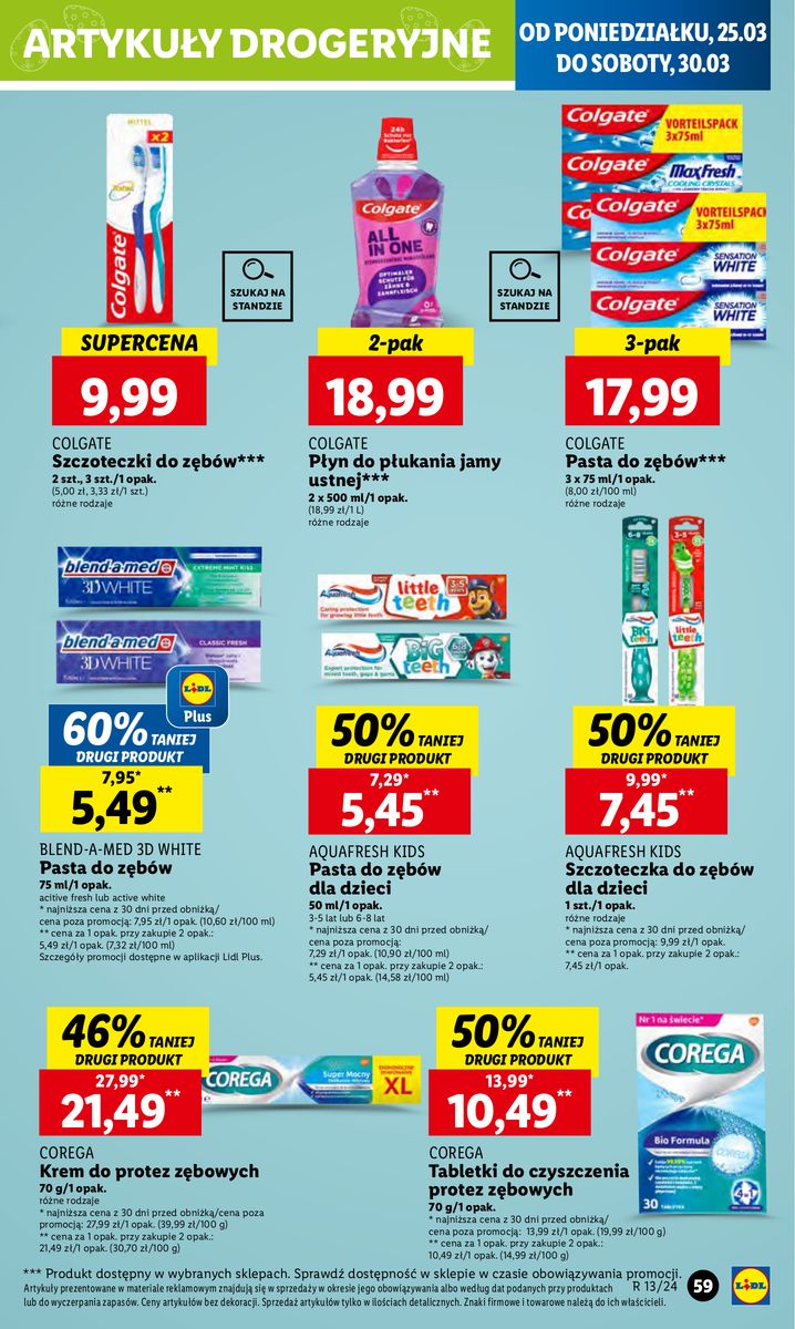 Gazetka OFERTA WAŻNA OD 25.03 DO 27.03