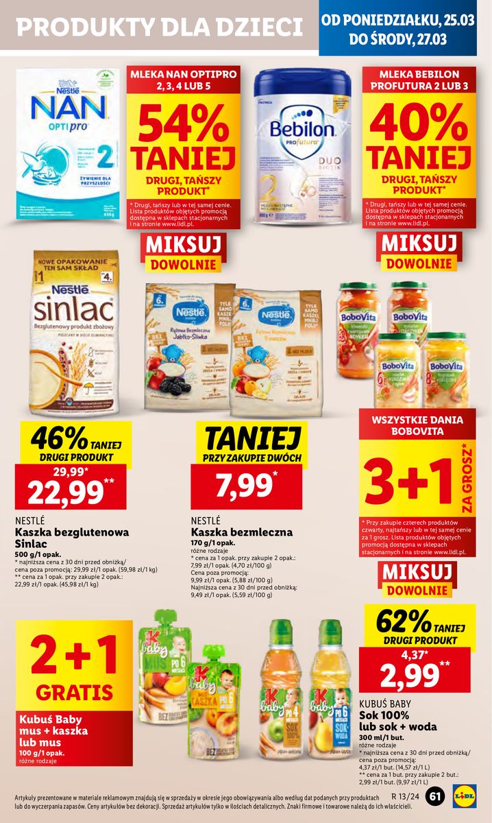 Gazetka OFERTA WAŻNA OD 25.03 DO 27.03