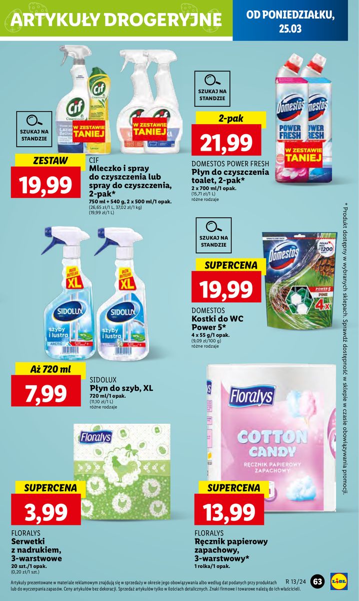 Gazetka OFERTA WAŻNA OD 25.03 DO 27.03