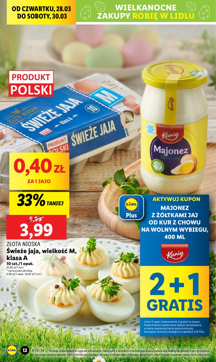 Gazetka OFERTA WAŻNA OD 28.03 DO 30.03