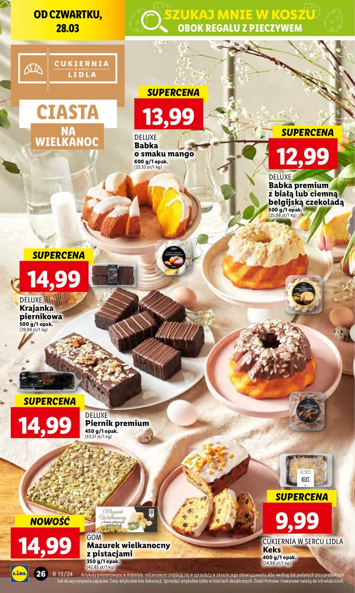 Gazetka OFERTA WAŻNA OD 28.03 DO 30.03
