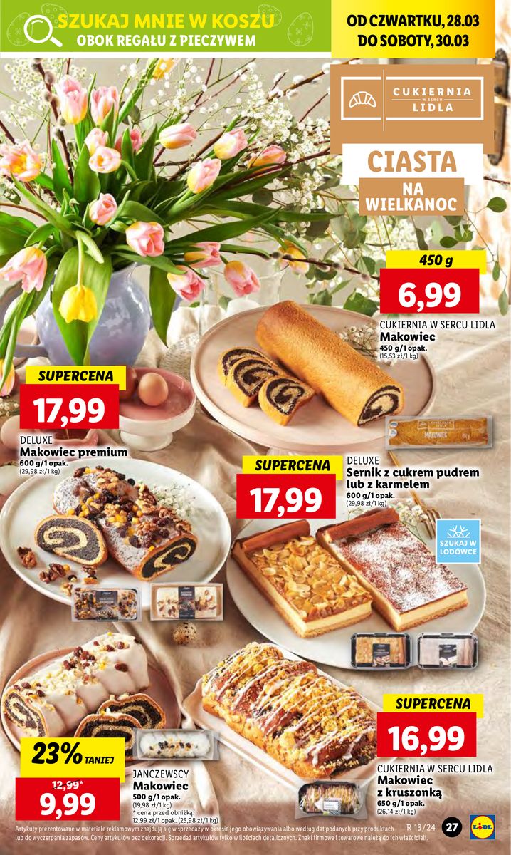 Gazetka OFERTA WAŻNA OD 28.03 DO 30.03