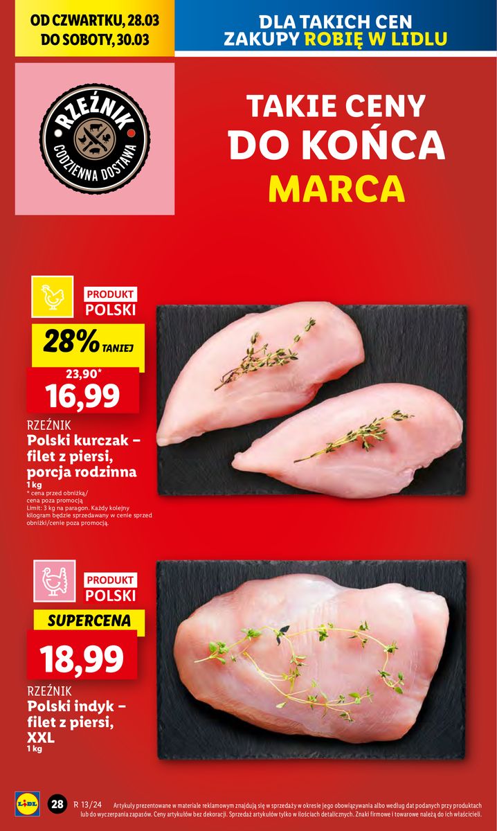 Gazetka OFERTA WAŻNA OD 28.03 DO 30.03