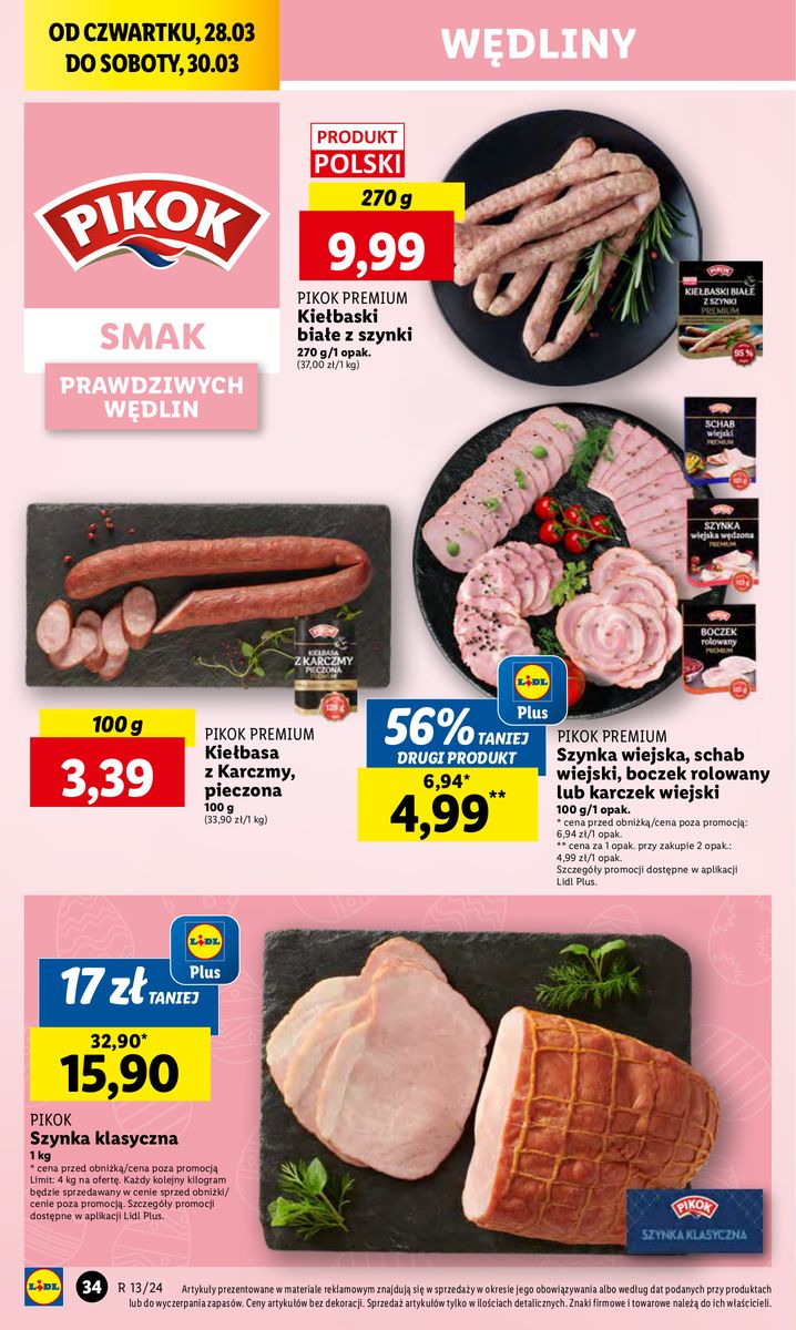 Gazetka OFERTA WAŻNA OD 28.03 DO 30.03