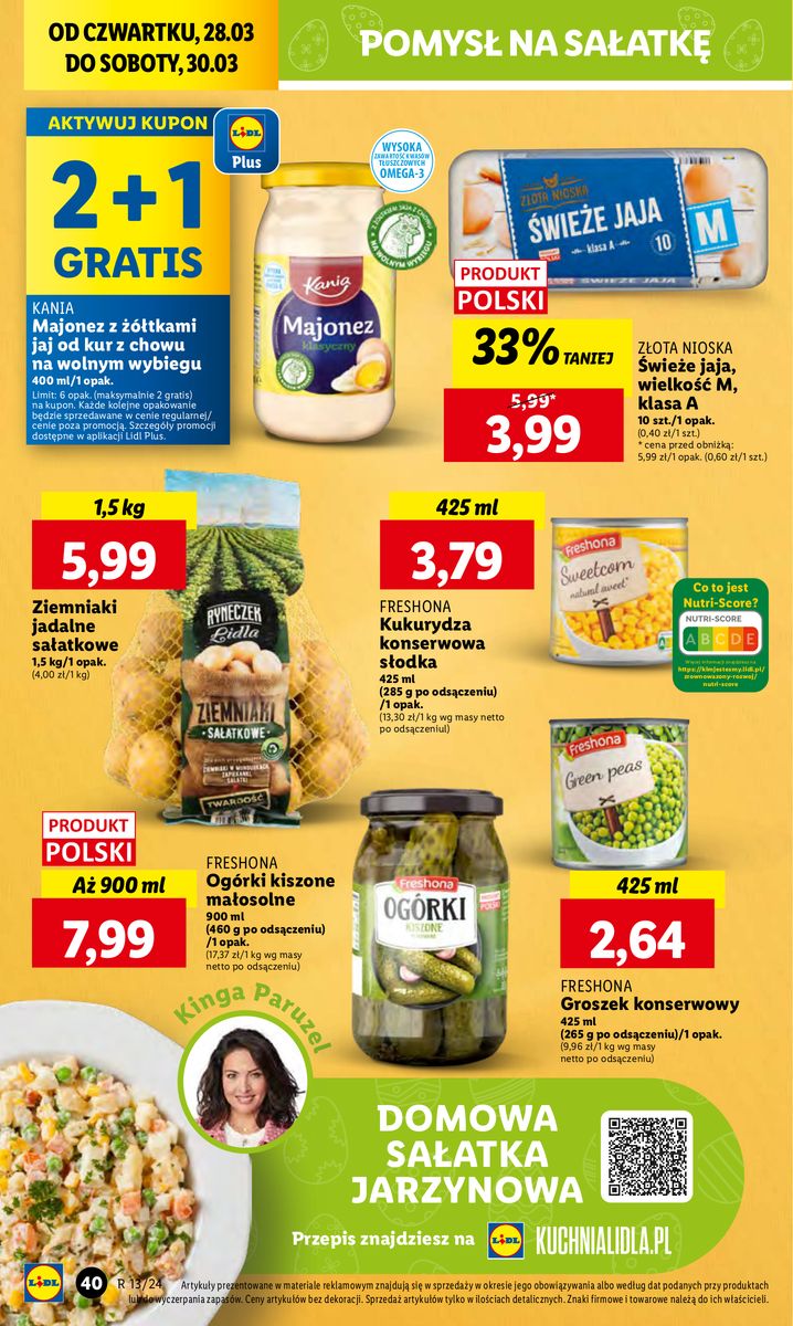 Gazetka OFERTA WAŻNA OD 28.03 DO 30.03