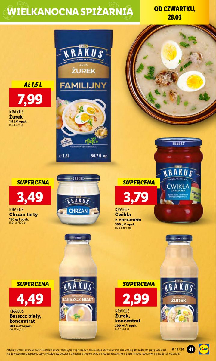 Gazetka OFERTA WAŻNA OD 28.03 DO 30.03