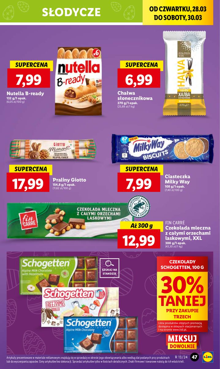 Gazetka OFERTA WAŻNA OD 28.03 DO 30.03