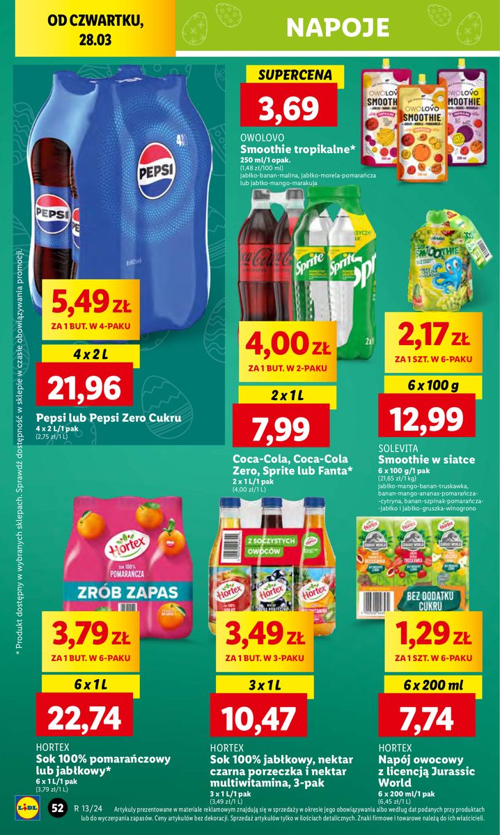 Gazetka OFERTA WAŻNA OD 28.03 DO 30.03