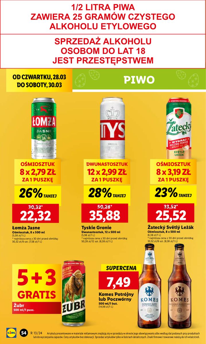 Gazetka OFERTA WAŻNA OD 28.03 DO 30.03