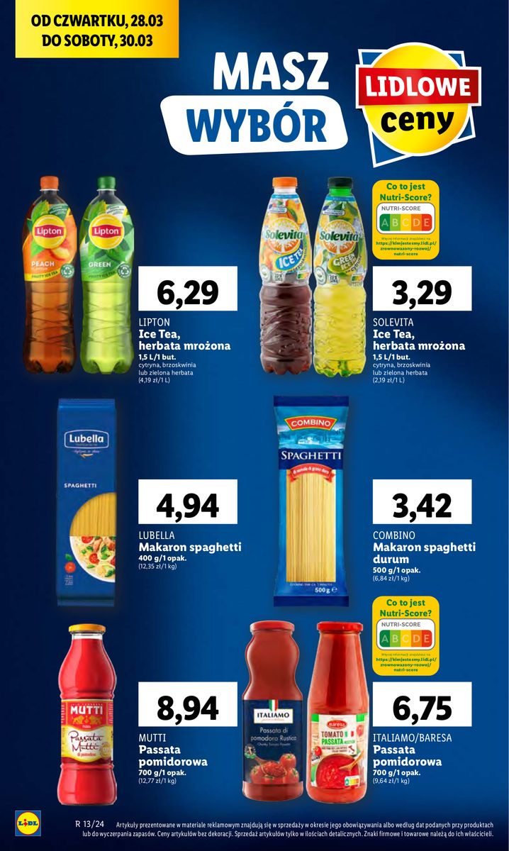 Gazetka OFERTA WAŻNA OD 28.03 DO 30.03