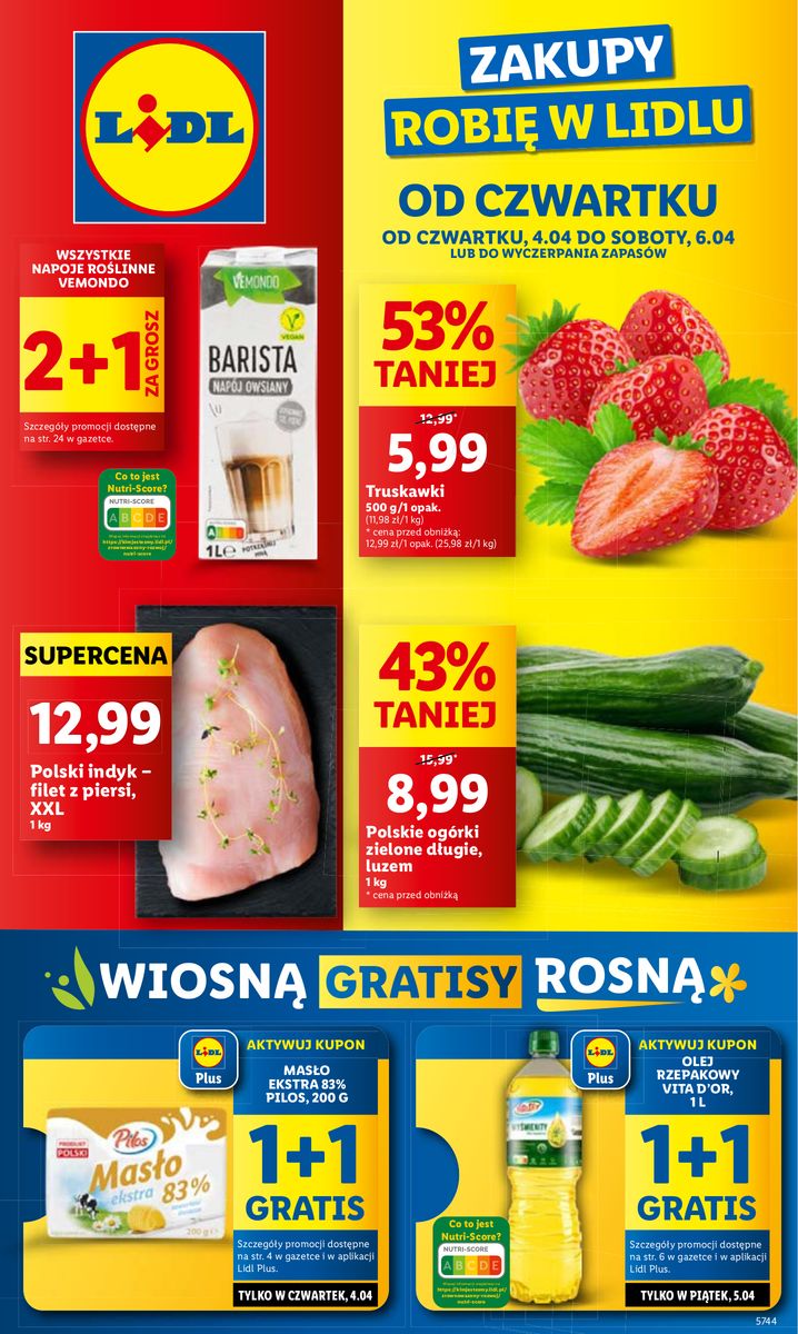 Gazetka OFERTA WAŻNA OD 4.04 DO 6.04