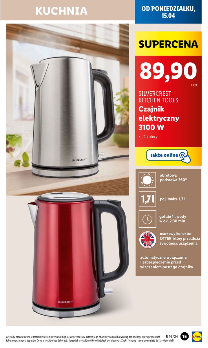 Gazetka OFERTA WAŻNA OD 15.04