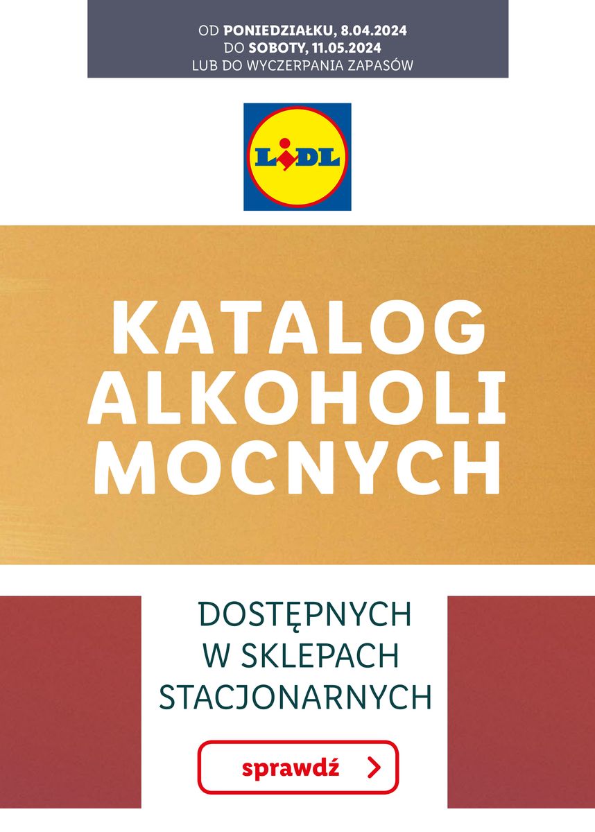 Gazetka KATALOG ALKOHOLI MOCNYCH