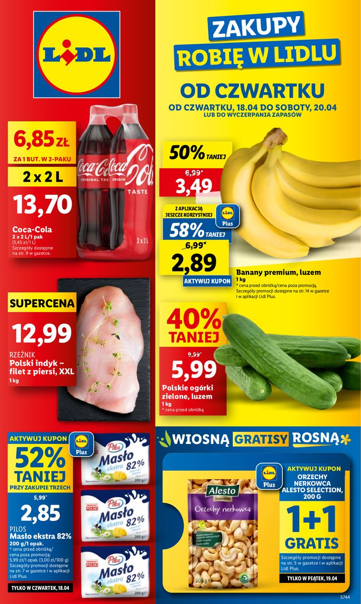 Gazetka OFERTA WAŻNA OD 18.04 DO 20.04