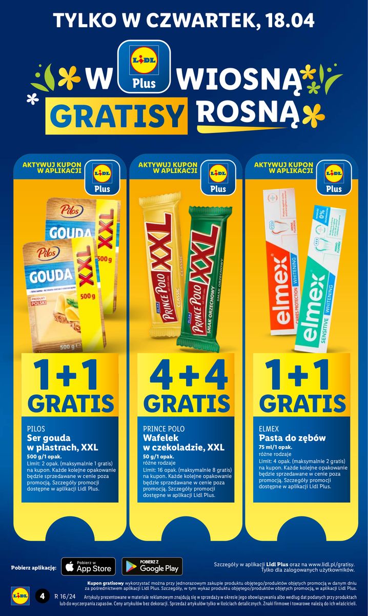 Gazetka OFERTA WAŻNA OD 18.04 DO 20.04