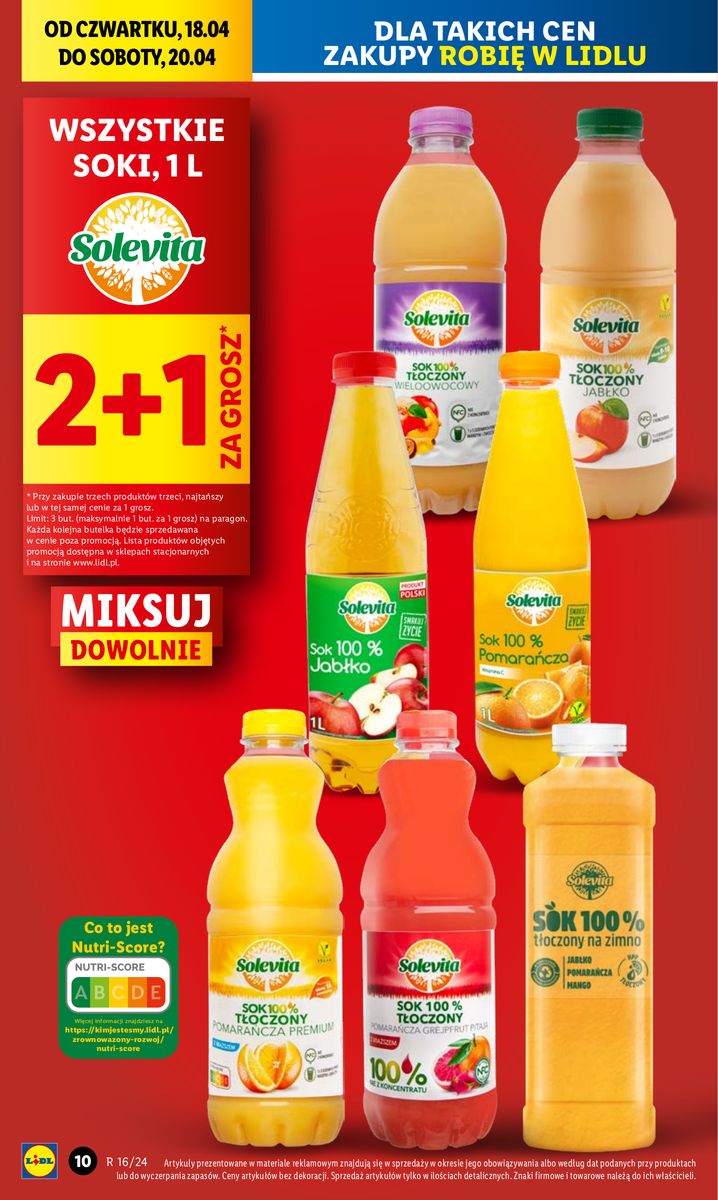 Gazetka OFERTA WAŻNA OD 18.04 DO 20.04