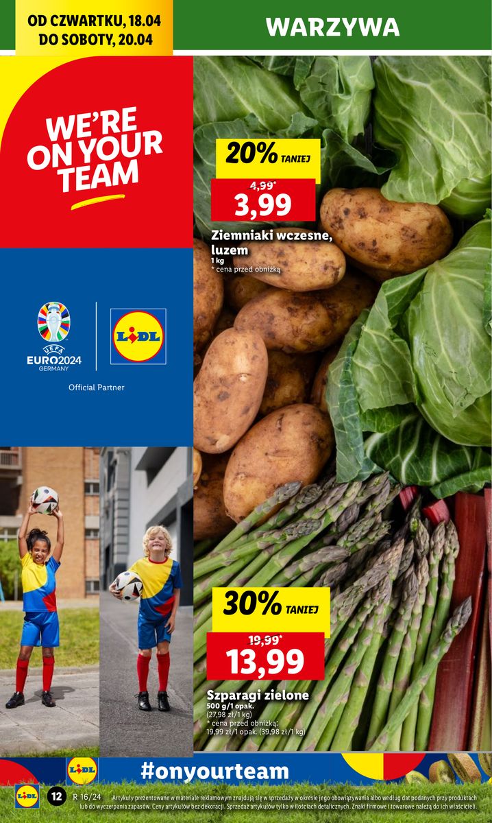 Gazetka OFERTA WAŻNA OD 18.04 DO 20.04