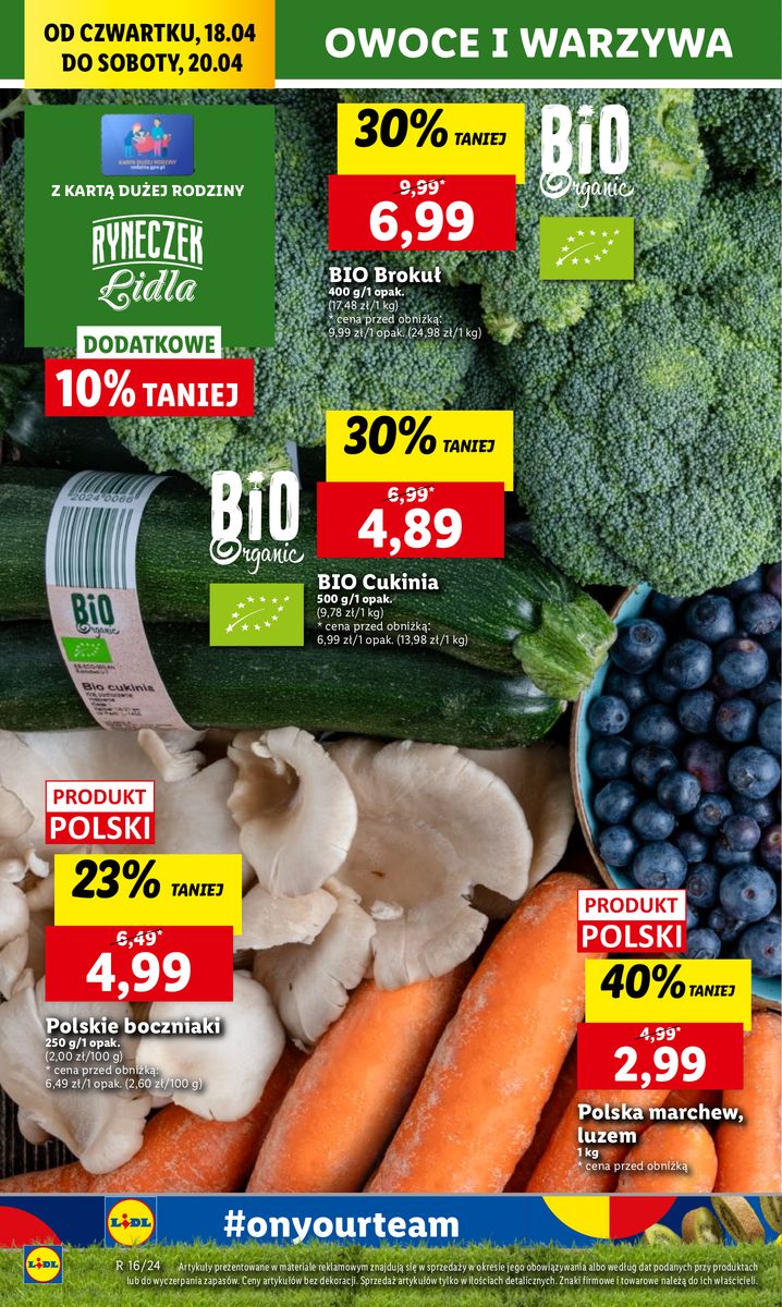 Gazetka OFERTA WAŻNA OD 18.04 DO 20.04