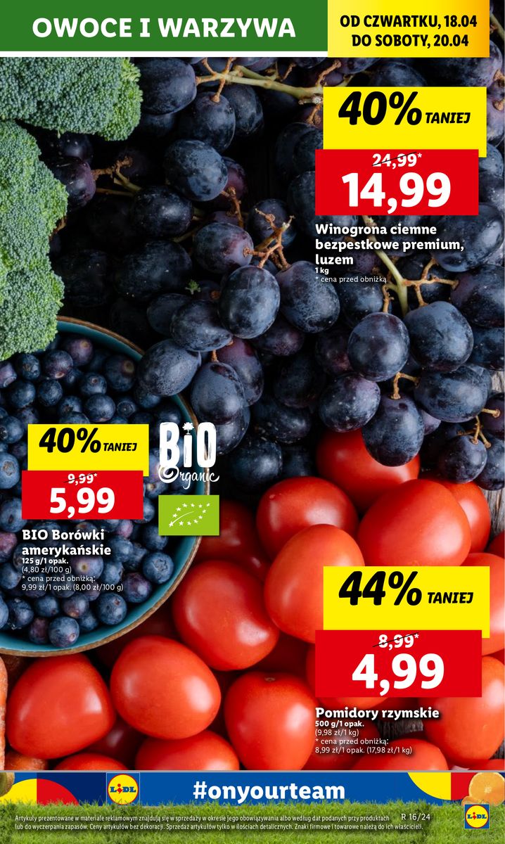 Gazetka OFERTA WAŻNA OD 18.04 DO 20.04