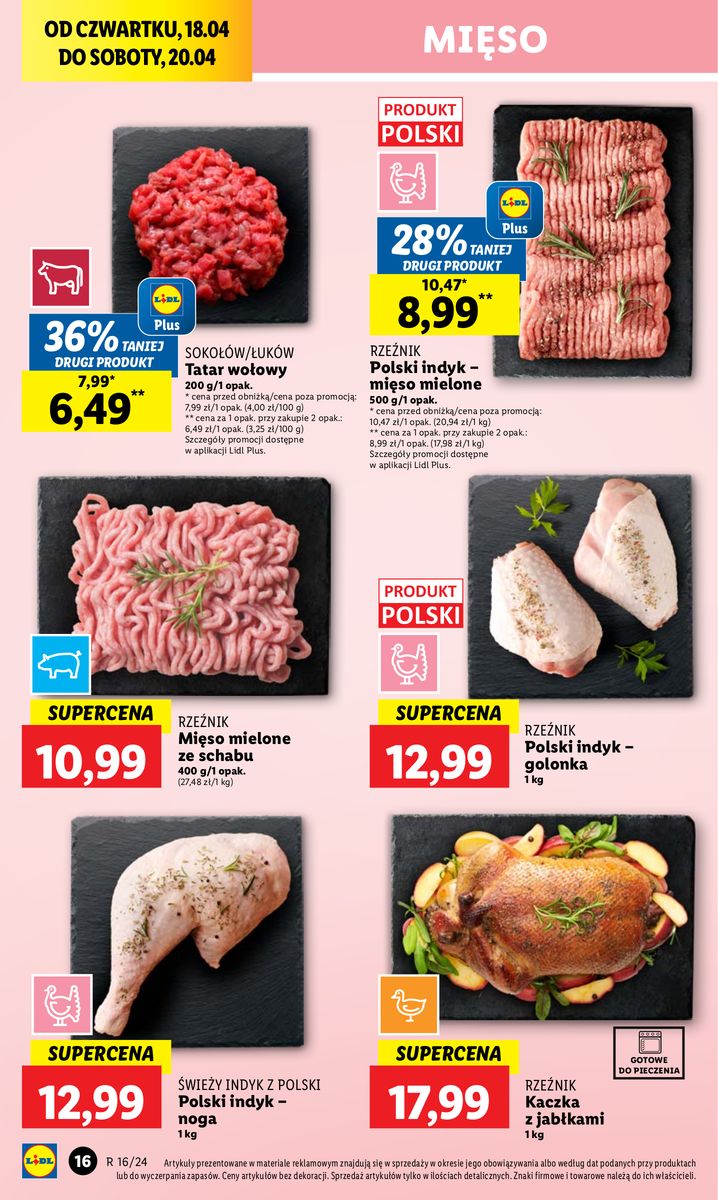 Gazetka OFERTA WAŻNA OD 18.04 DO 20.04