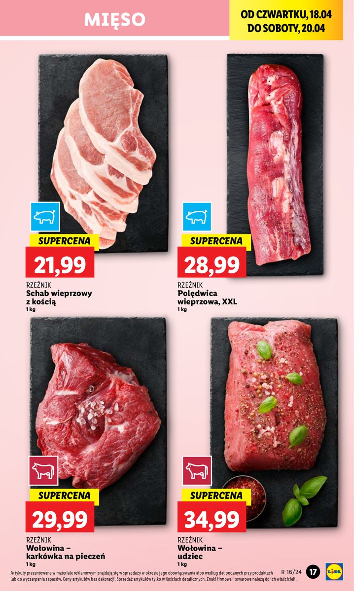 Gazetka OFERTA WAŻNA OD 18.04 DO 20.04