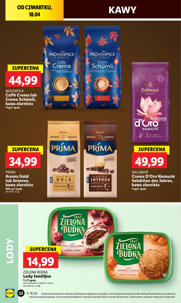 Gazetka OFERTA WAŻNA OD 18.04 DO 20.04