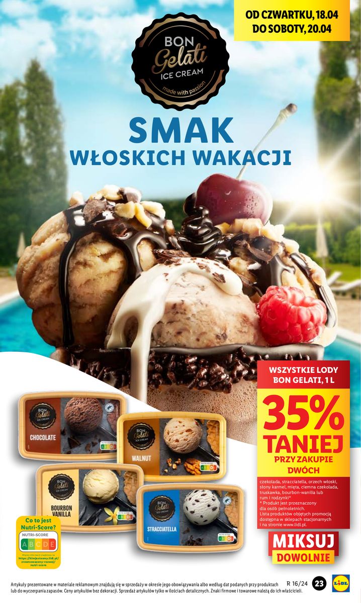 Gazetka OFERTA WAŻNA OD 18.04 DO 20.04