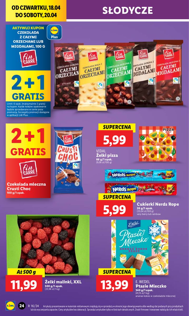 Gazetka OFERTA WAŻNA OD 18.04 DO 20.04