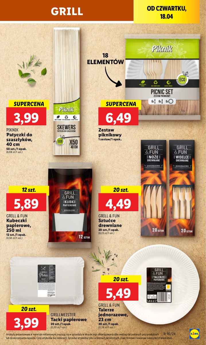 Gazetka OFERTA WAŻNA OD 18.04 DO 20.04