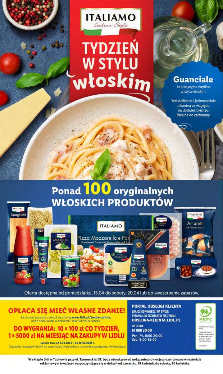 Gazetka OFERTA WAŻNA OD 18.04 DO 20.04