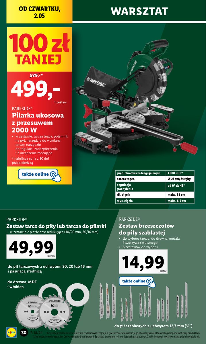 Gazetka OFERTA WAŻNA OD 29.04