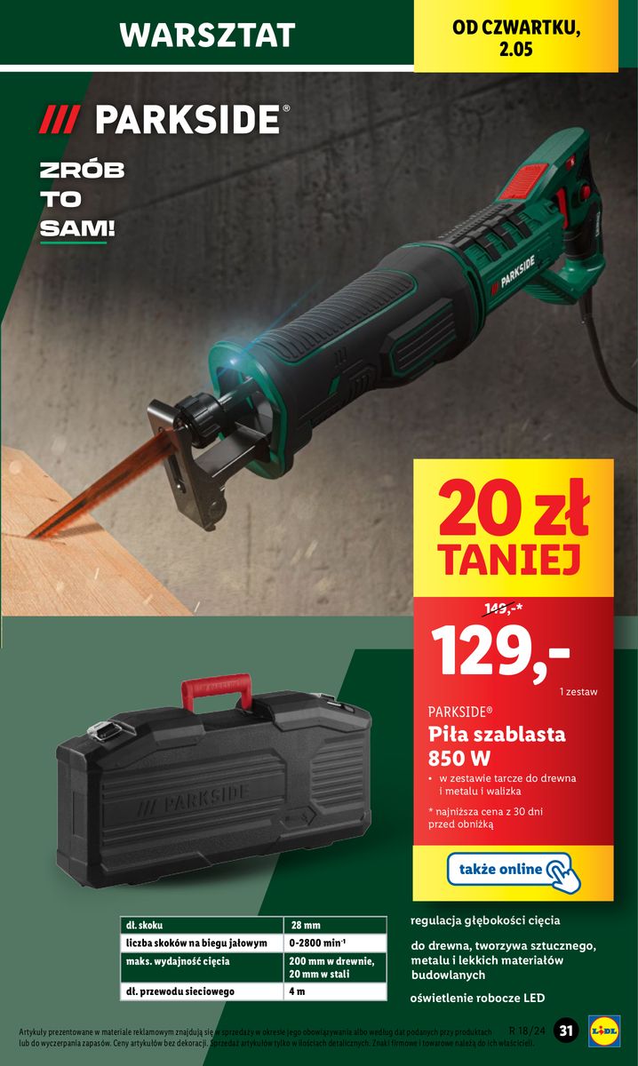 Gazetka OFERTA WAŻNA OD 29.04