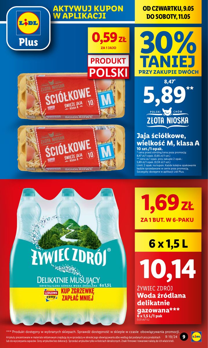 Gazetka OFERTA WAŻNA OD 9.05 DO 11.05
