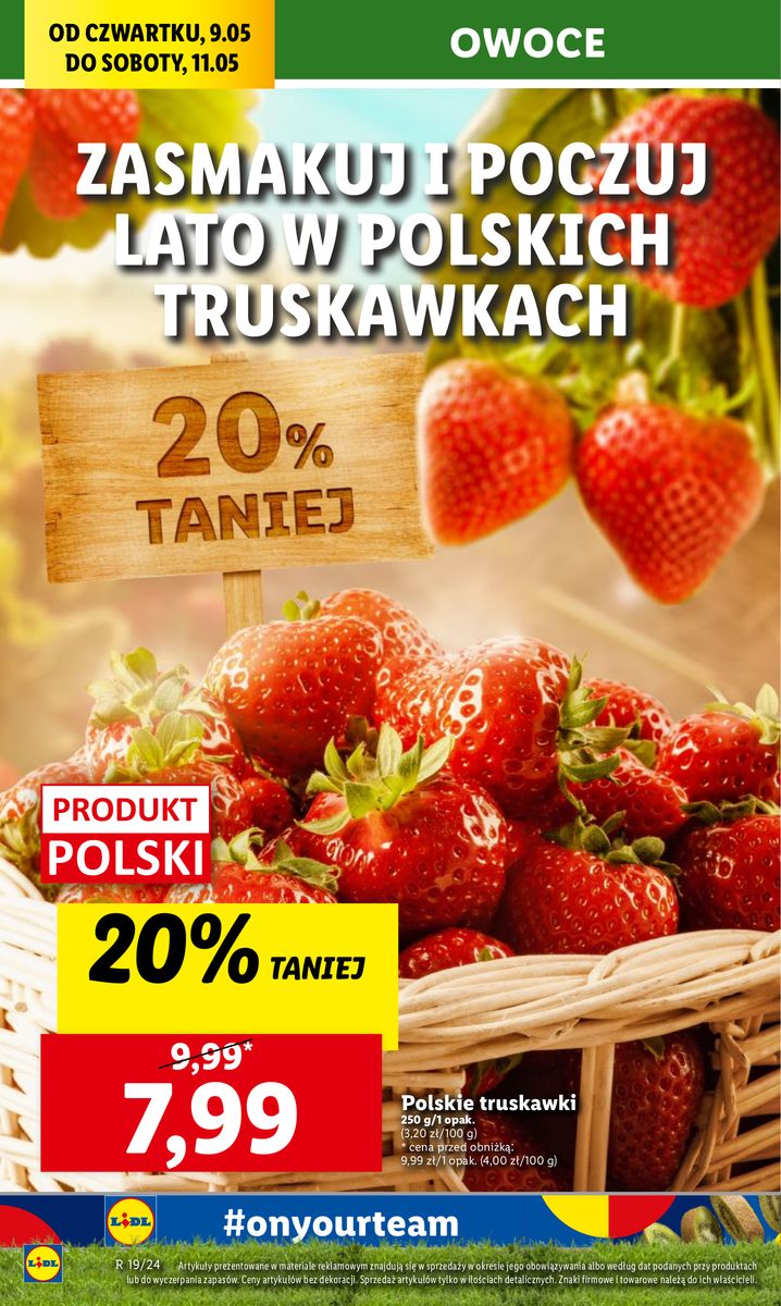 Gazetka OFERTA WAŻNA OD 9.05 DO 11.05