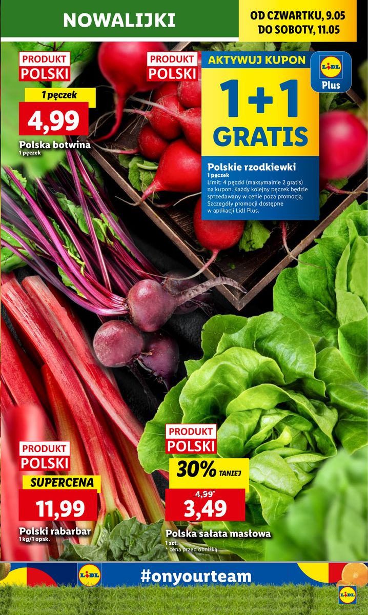 Gazetka OFERTA WAŻNA OD 9.05 DO 11.05
