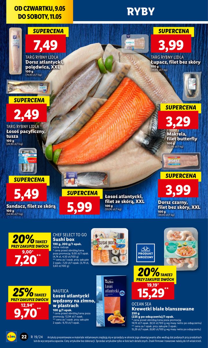 Gazetka OFERTA WAŻNA OD 9.05 DO 11.05