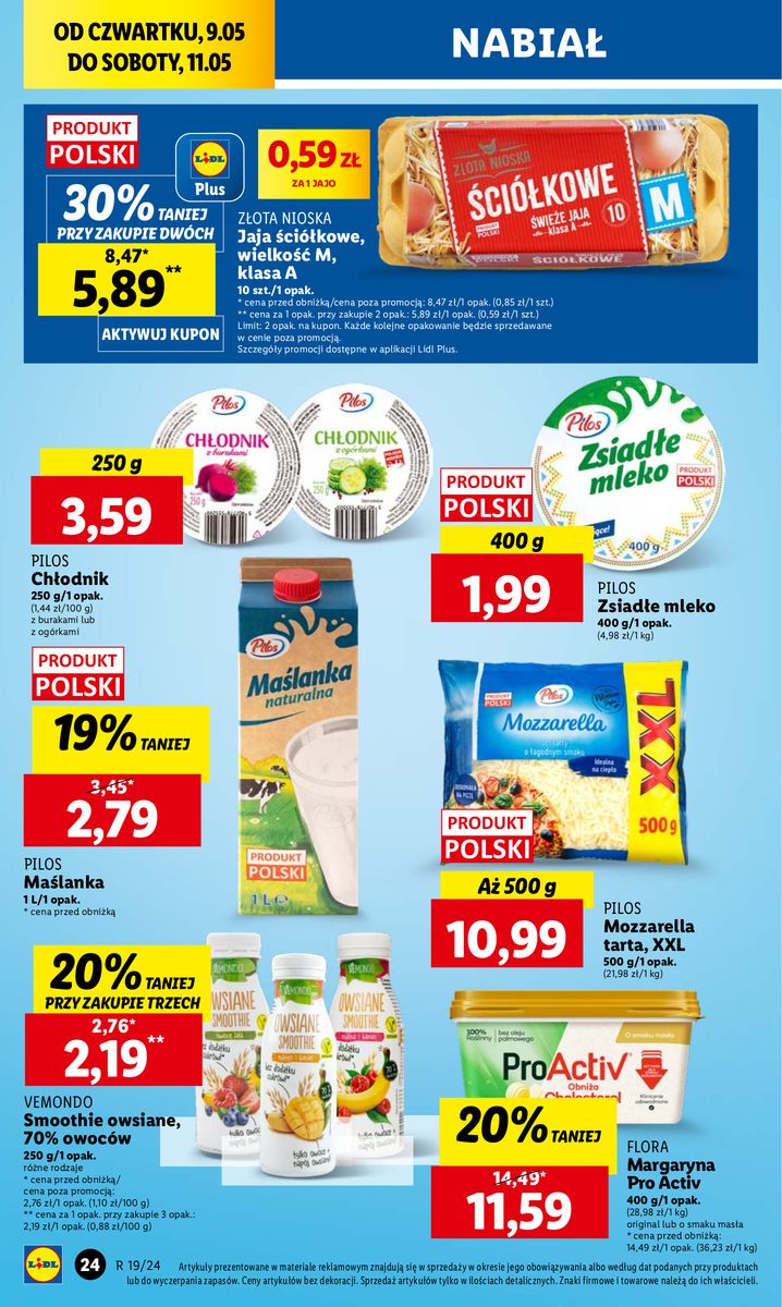 Gazetka OFERTA WAŻNA OD 9.05 DO 11.05