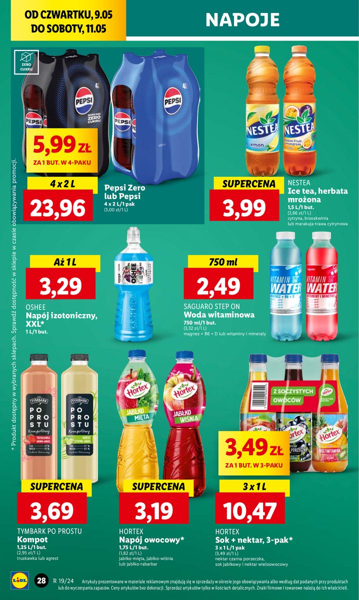 Gazetka OFERTA WAŻNA OD 9.05 DO 11.05