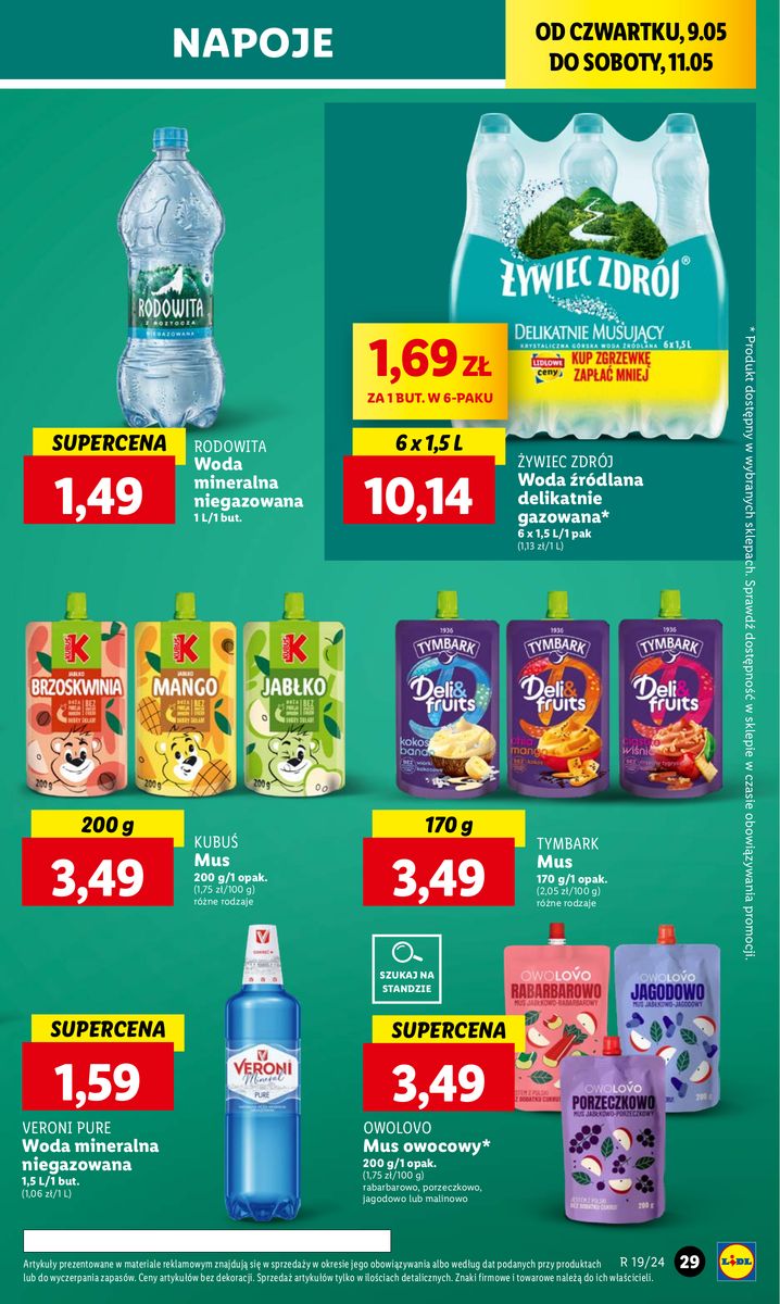 Gazetka OFERTA WAŻNA OD 9.05 DO 11.05
