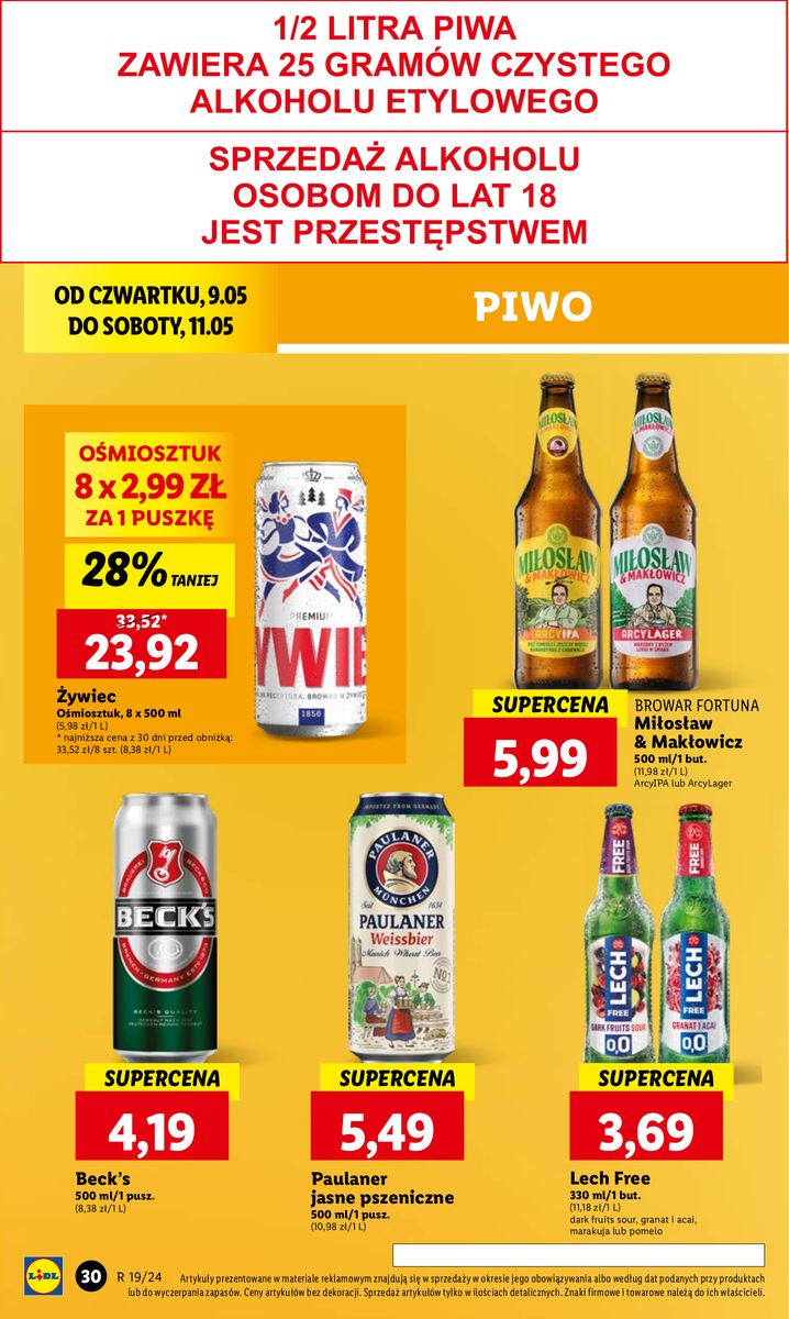 Gazetka OFERTA WAŻNA OD 9.05 DO 11.05