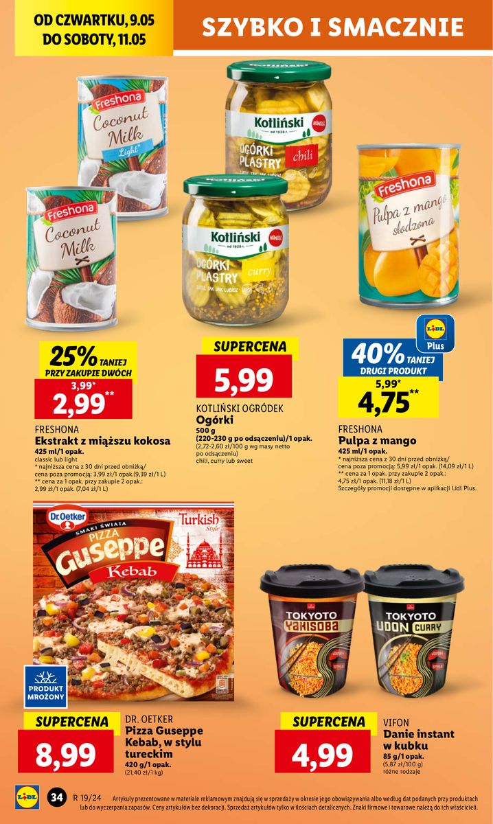 Gazetka OFERTA WAŻNA OD 9.05 DO 11.05