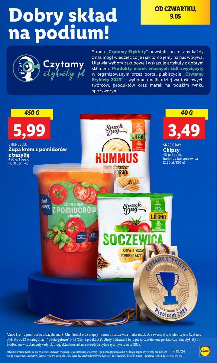 Gazetka OFERTA WAŻNA OD 9.05 DO 11.05