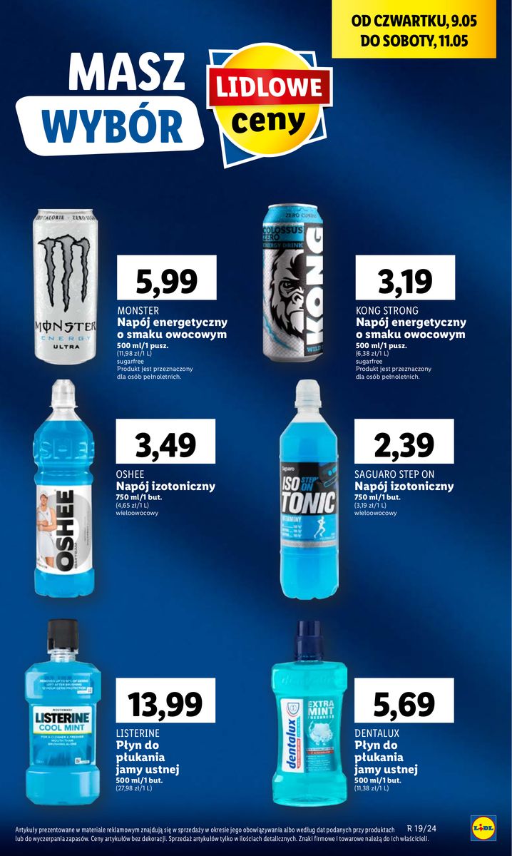 Gazetka OFERTA WAŻNA OD 9.05 DO 11.05