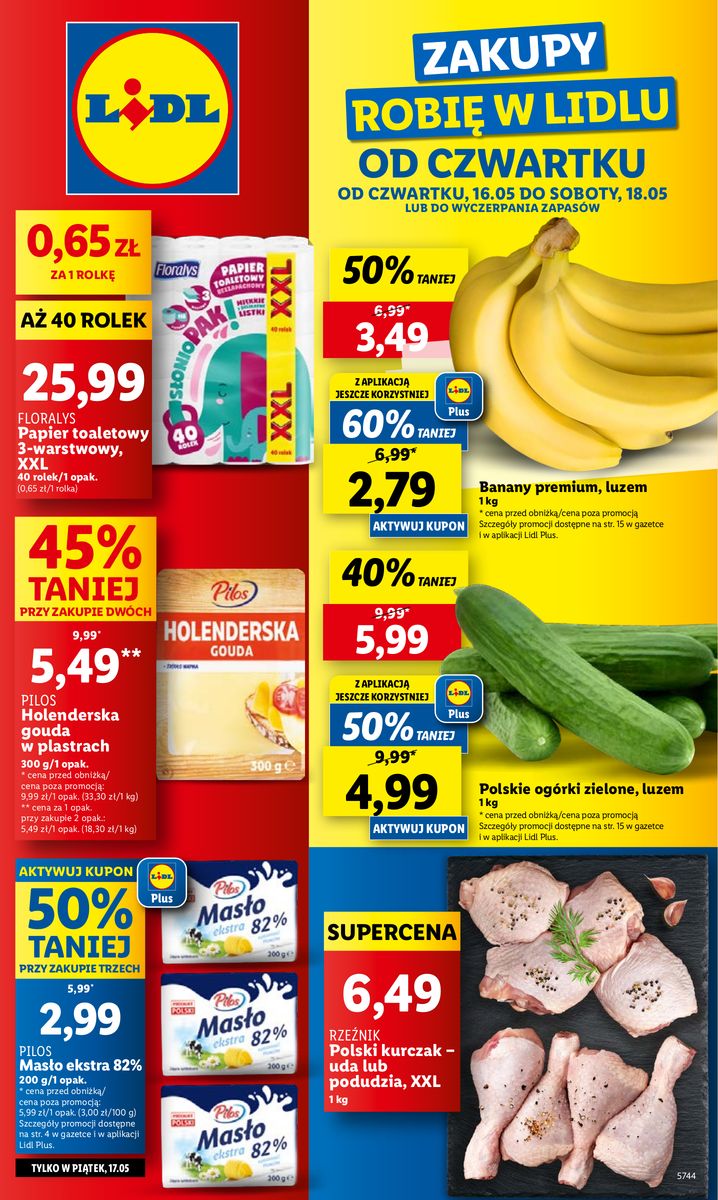 Gazetka OFERTA WAŻNA OD 16.05 DO 18.05