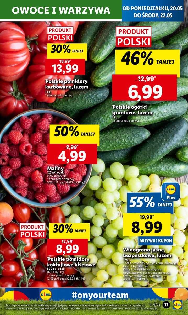 Gazetka OFERTA WAŻNA OD 20.05 DO 22.05