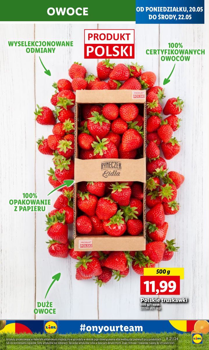 Gazetka OFERTA WAŻNA OD 20.05 DO 22.05