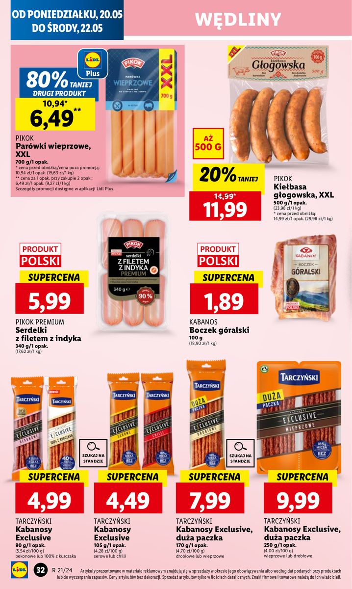 Gazetka OFERTA WAŻNA OD 20.05 DO 22.05